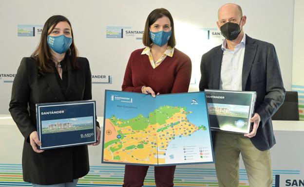 El Ayuntamiento reparte un juego de mesa en los colegios para que los alumnos conozcan Santander