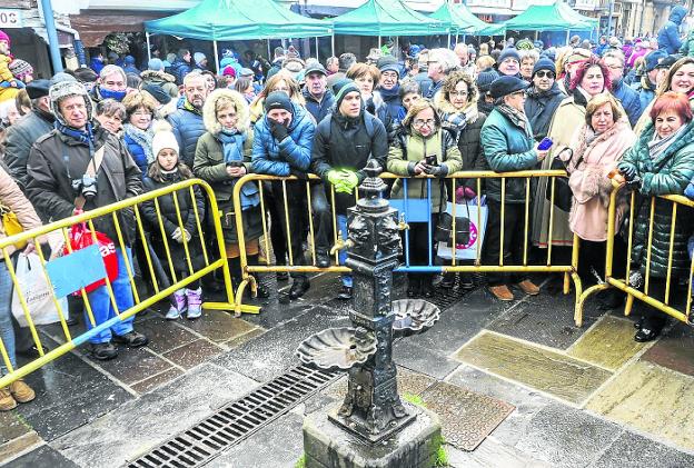 La fuente de Reinosa no manará vino para celebrar San Sebastián