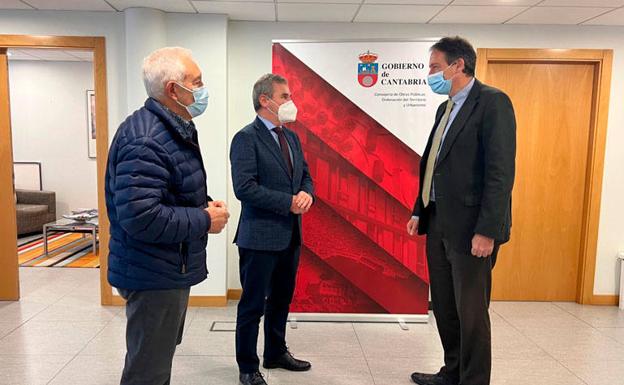 El Gobierno mejorará la seguridad vial de Bezana con un paseo peatonal entre Prezanes y Las Higueras