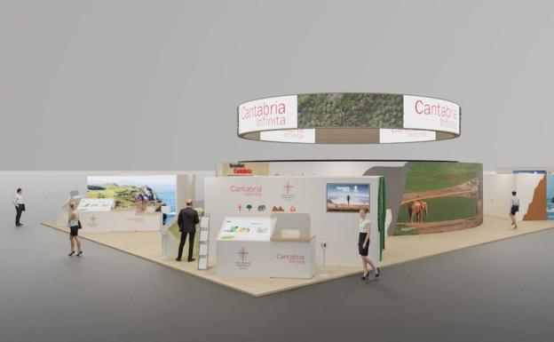 Cantabria contará con un estand de 800 metros cuadrados en Fitur