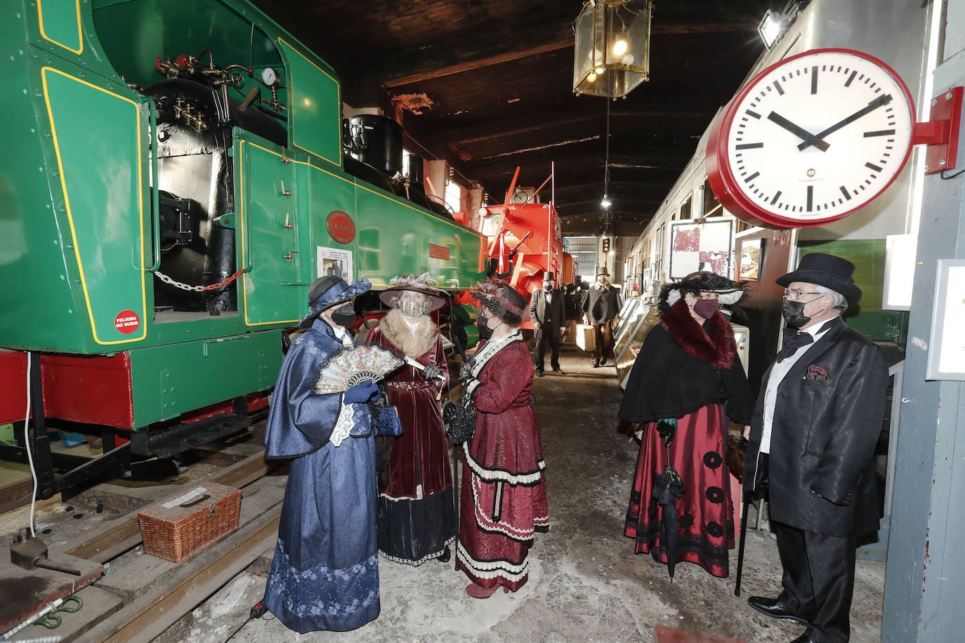 El Museo del Ferrocarril se viste de época