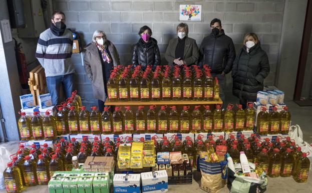 La Fundación Diagrama dona productos de primera necesidad a la Plataforma de Alimentos de Camargo