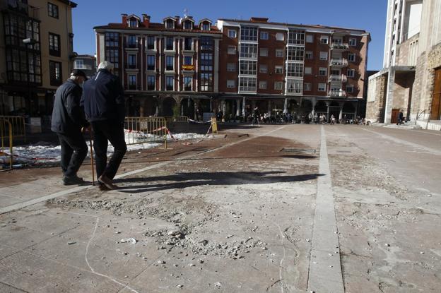 El firme de la Plaza Roja será renovado en su totalidad y costará 500.000 euros