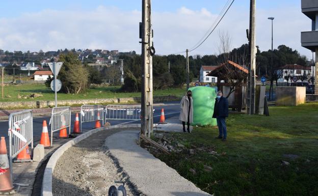 Carreteras mejora la seguridad vial de la N-611, a su paso por Arce