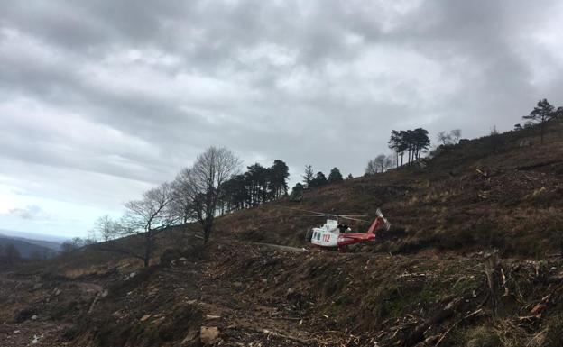 Hallan muerto a un ciclista de Camargo de 33 años en el monte Caballar de Santa María de Cayón