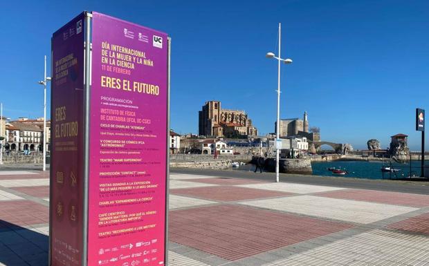 Castro Urdiales colocará un tótem para conmemorar el Día de la Mujer y la Niña en la Ciencia