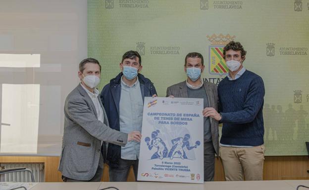 Torrelavega acogerá el 5 de marzo el Campeonato de España de Tenis de Mesa para Sordos