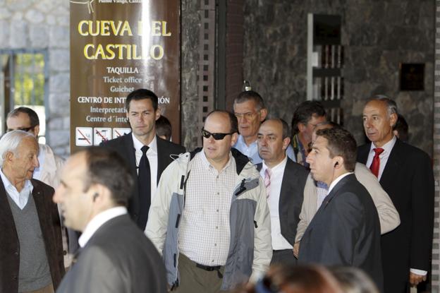 Alberto de Mónaco visitará las cuevas de Puente Viesgo el 16 de octubre