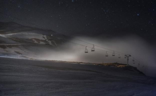 Alto Campoo acoge este sábado la primera edición de 'El Chivo Snow Running'