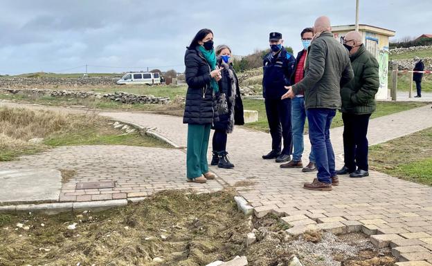 El Ayuntamiento y los vecinos de Monte buscan soluciones para evitar inundaciones en caso de fuertes lluvias