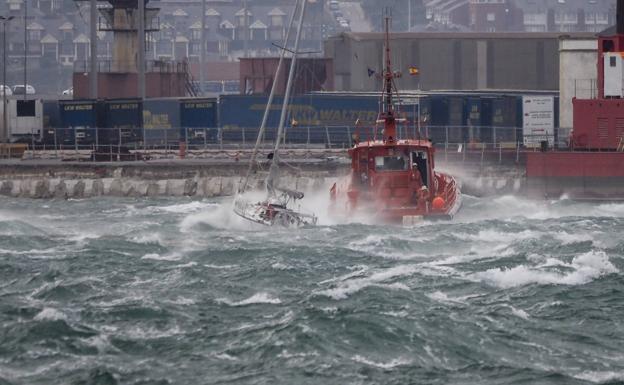 Santander y Alto Campoo registran dos de las diez rachas de viento más fuertes de todo el país