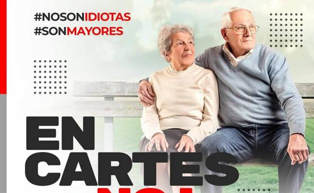 Cartes se suma a la campaña 'Soy mayor, no idiota'