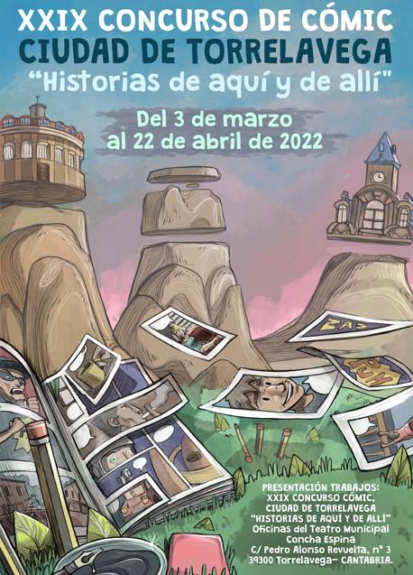 El 29º Concurso de Cómics 'Ciudad de Torrelavega' repartirá 2.000 euros en premios