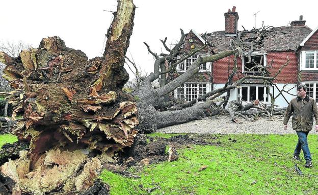 La tormenta Eunice deja al menos 14 muertos en el norte de Europa