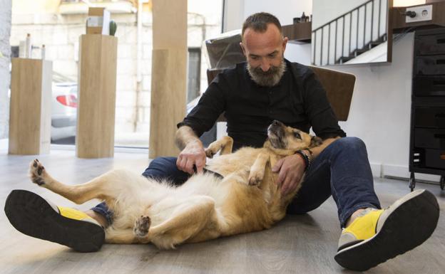 Pedro Villa: «Ya me gustaría a mí ser tan agradecido como mi perra»