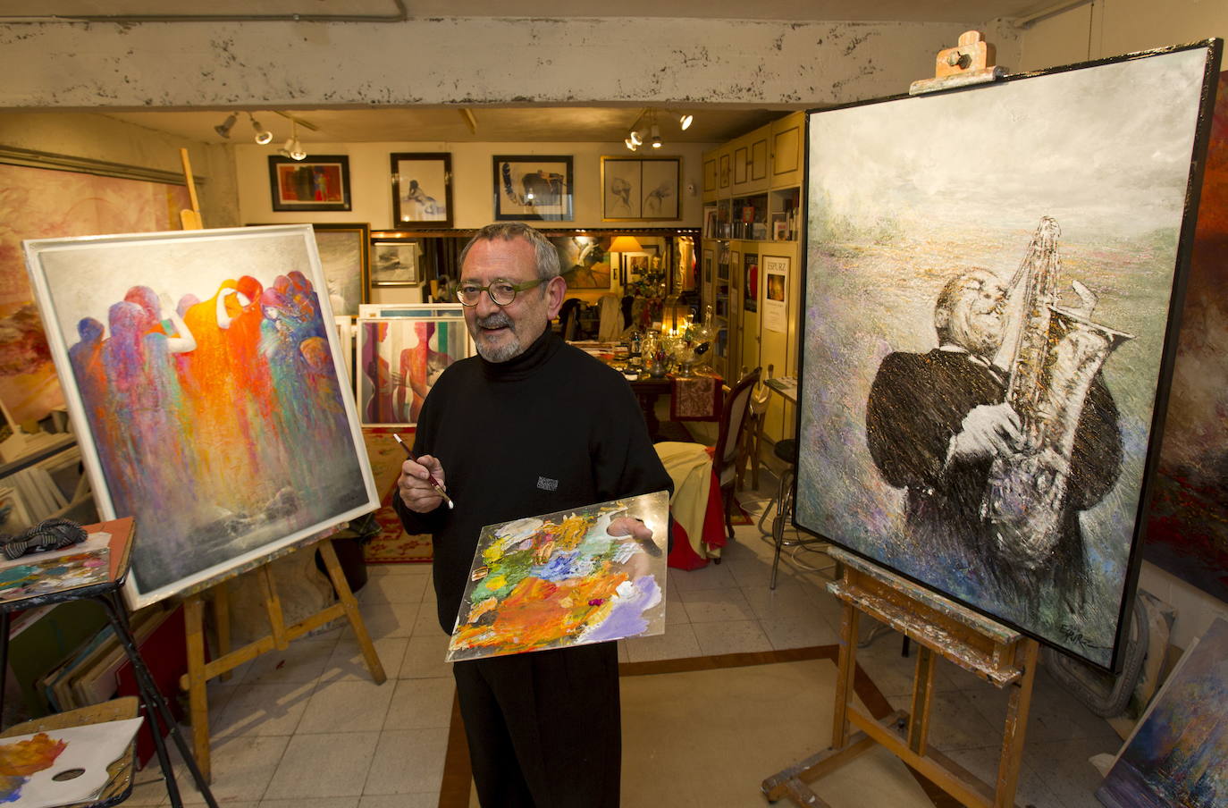 Fallece el artista campurriano José Espurz, el pintor de la alegría