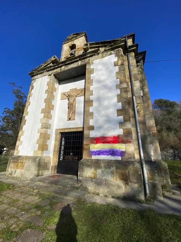 Los vándalos se ceban con la ermita de Jesús del Monte