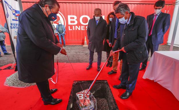 El Puerto sienta las bases de una nueva era con la primera piedra de la Terminal de Contenedores