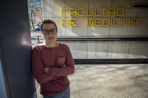 Jorge Bedia, el número dos en las notas del MIR, quiere ser neurocirujano en Valdecilla