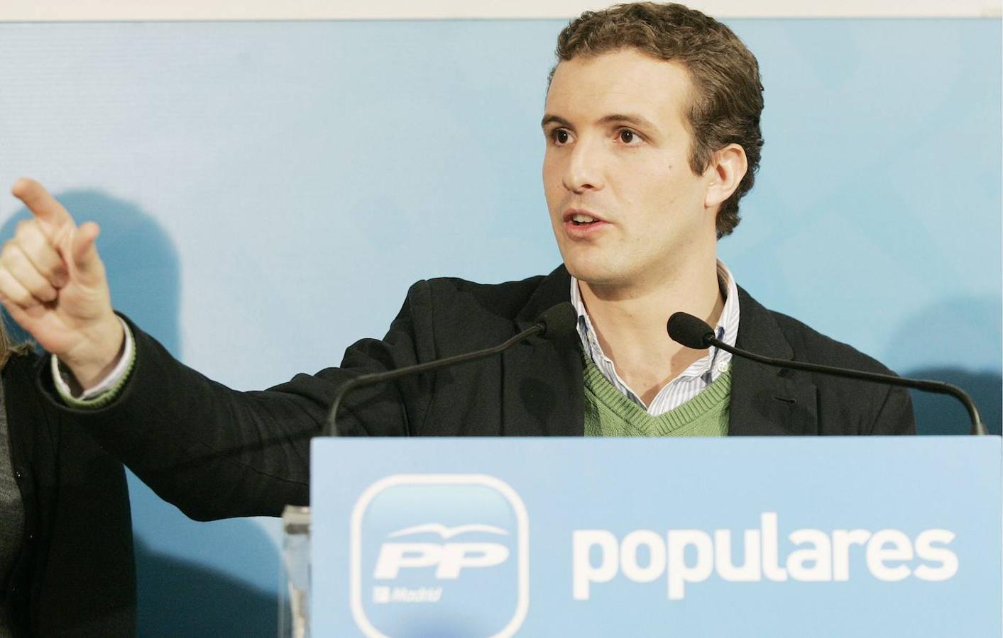 Pablo Casado, toda una vida en el PP