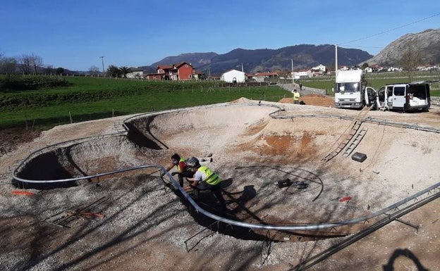 San Felices contará antes de final de mes con un nuevo parque de skate para toda la comarca