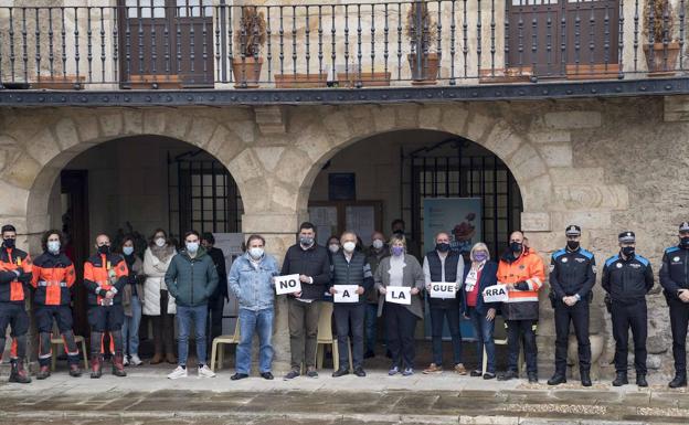 «No a la guerra» en Camargo contra la invasión de Ucrania