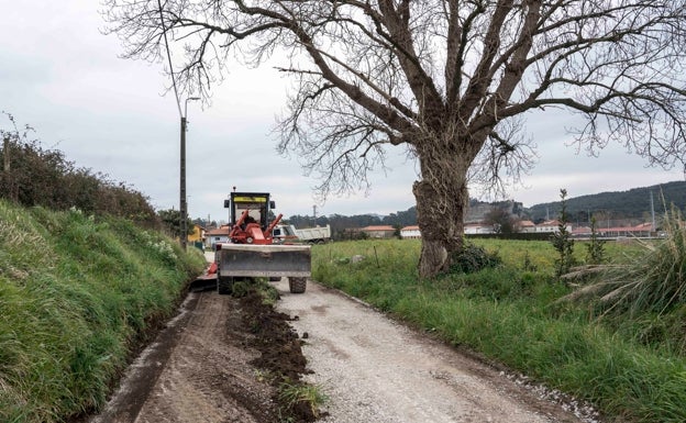Camargo mejora del asfaltado de dos viales de la mies de Escobedo