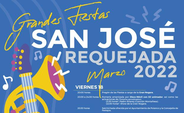 Las fiestas de San José volverán a Requejada este fin de semana