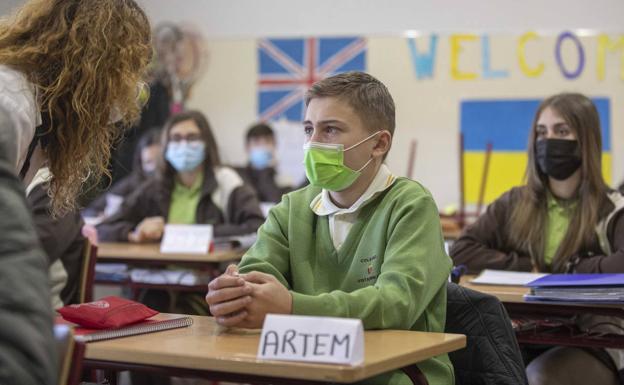 Cantabria ha escolarizado ya a una treintena de niños ucranianos