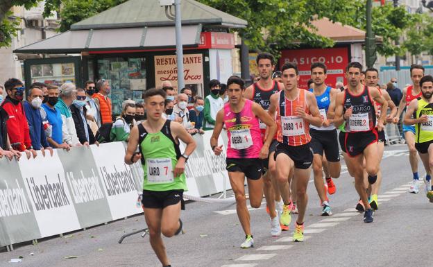 El Paseo Pereda se prepara para acoger la Milla de Santander