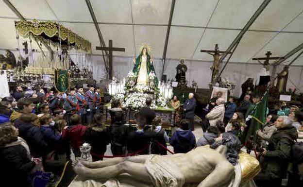 La archicofradía de La Pasión calienta motores para Semana Santa