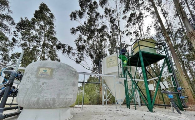 Cartes estrena nuevo depósito de agua en Mercadal y ya prepara la construcción de otro en Sierra Elsa