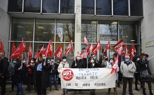 Los inspectores de trabajo protestan por falta de personal y medios