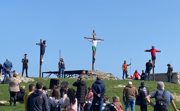 Los ensayos de la Pasión Viviente regresan a La Atalaya