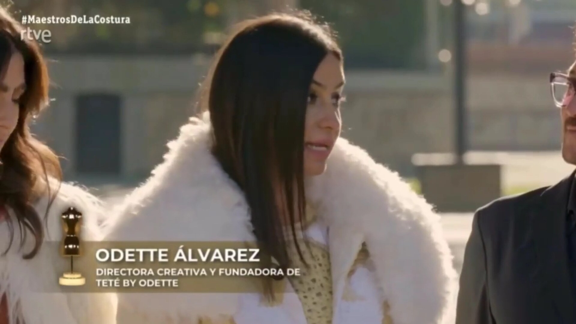 La cántabra Odette Álvarez, una de las protagonistas del último 'Maestros de la Costura'