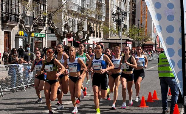 Margarita Fuentes-Pila y Mohamed Attaoui vuelan en la Milla de Santander