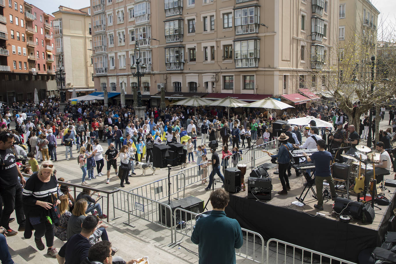 Fiesta en solidaridad con Ucrania