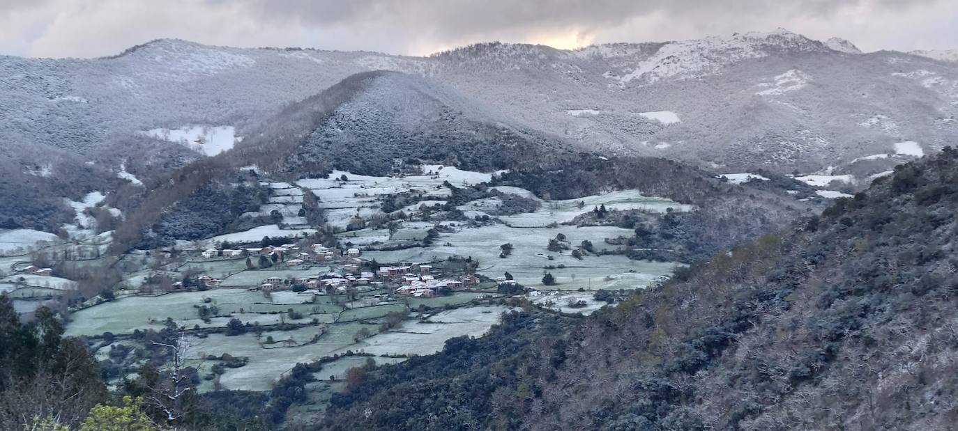 Nieve de abril en Cantabria