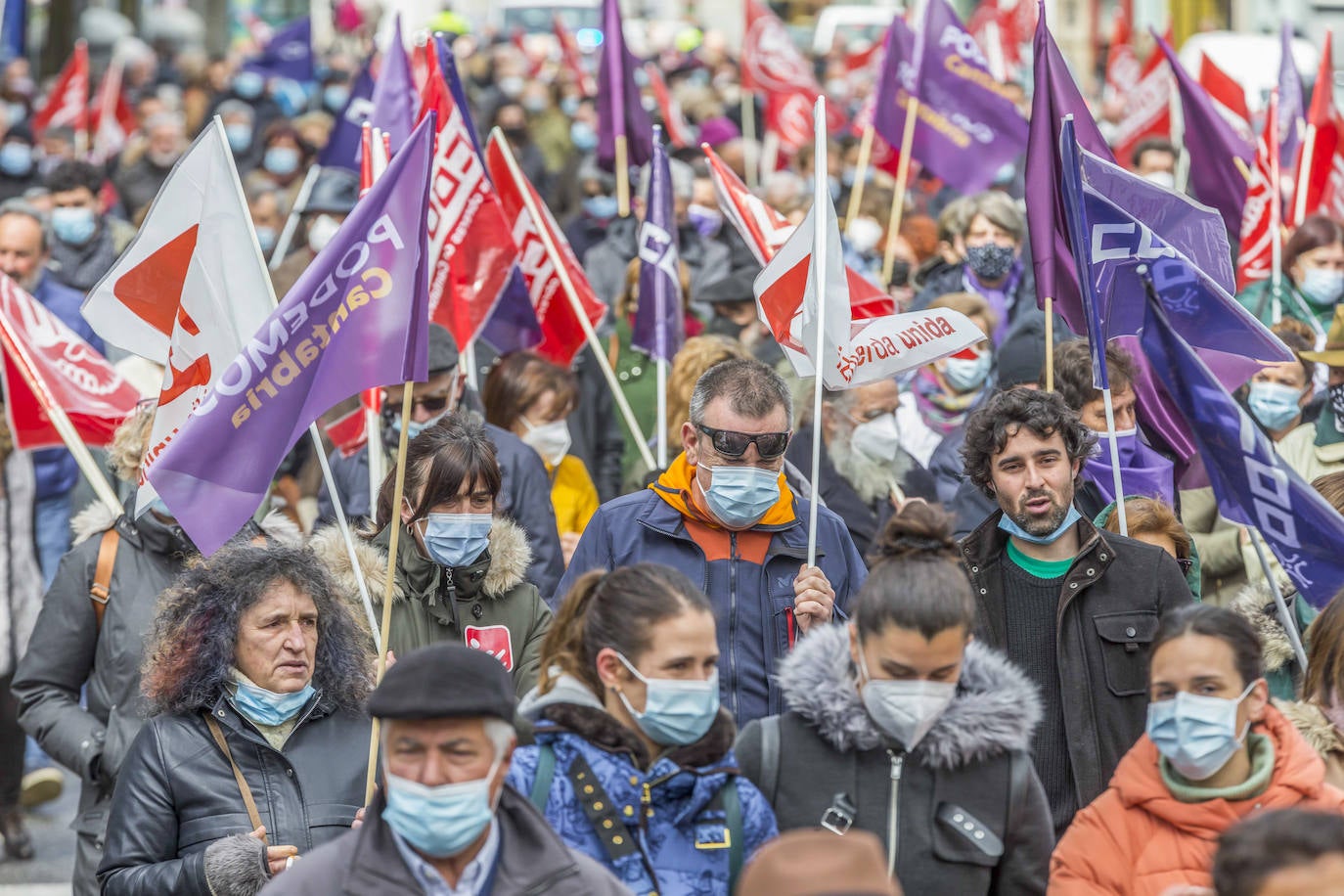 La manifestación de Atención Primaria, en imágenes