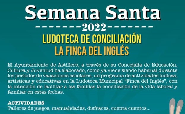 Vuelve la ludoteca de Semana Santa a la Finca del Inglés