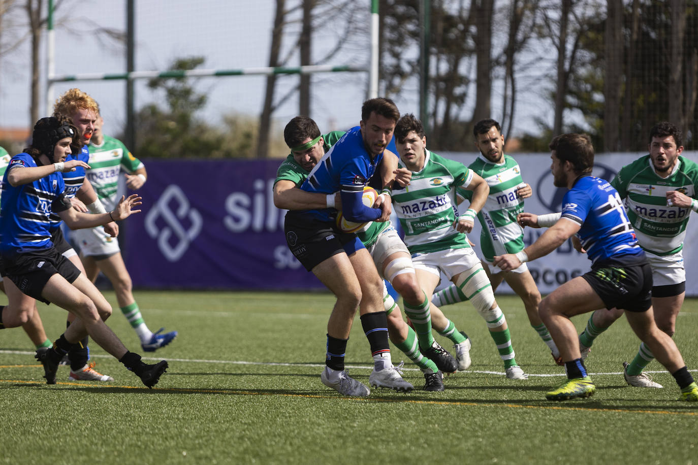 El partido entre el Mazabi y el Sant Cugat, en imágenes