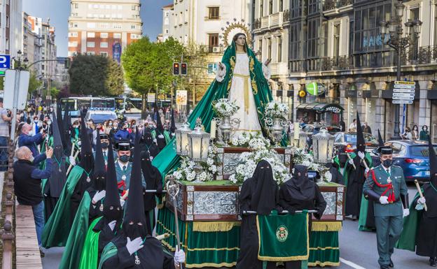 La Esperanza vuelve a las calles de Santander