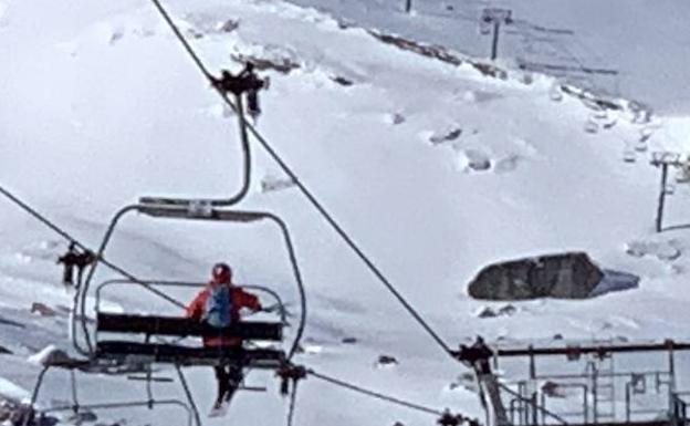 Nieve y frío para estrenar abril