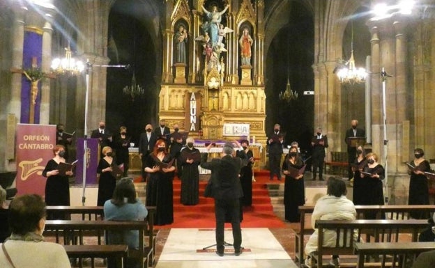 Tres corales darán un concierto en la iglesia de Gajano el Domingo de Resurrección