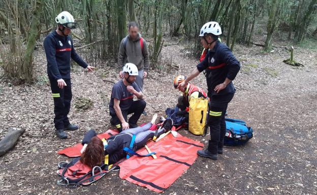 «No queremos que el helicóptero saque todos los días a gente de los Picos de Europa»