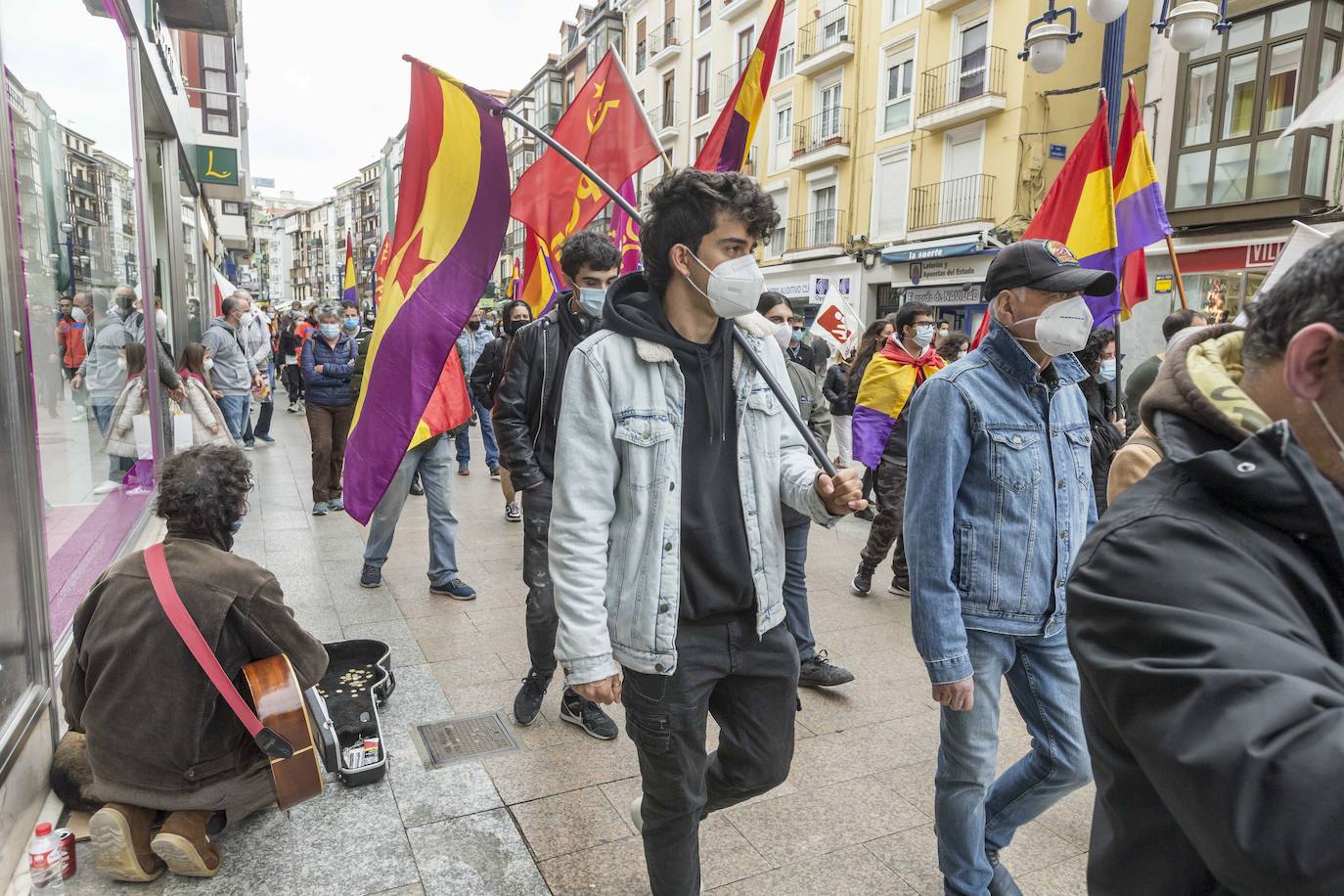 Una manifestación recorrerá hoy Santander por el aniversario de la proclamación de la II República