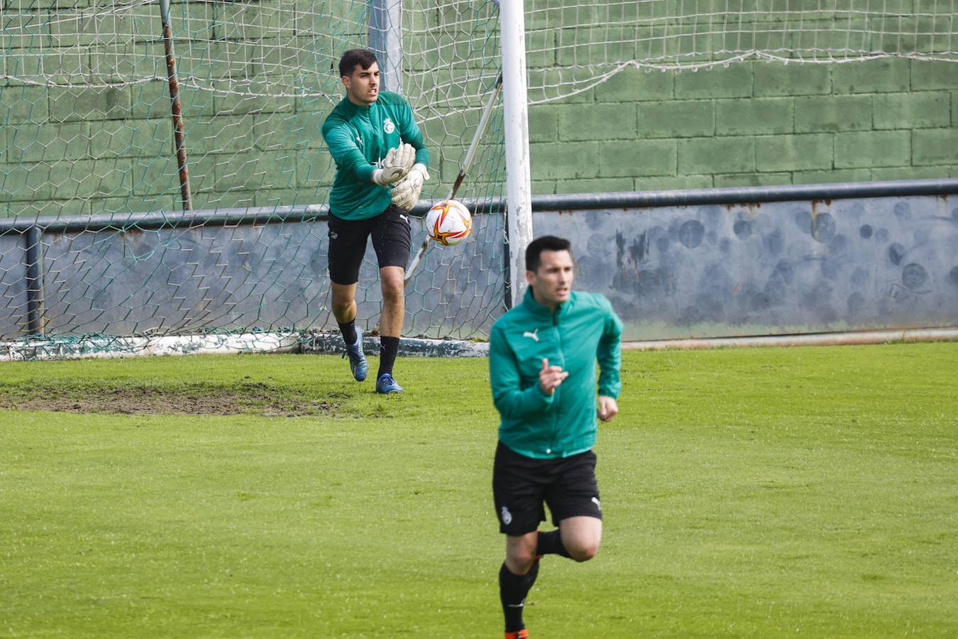 Un entrenamiento para estirar tras la última victoria