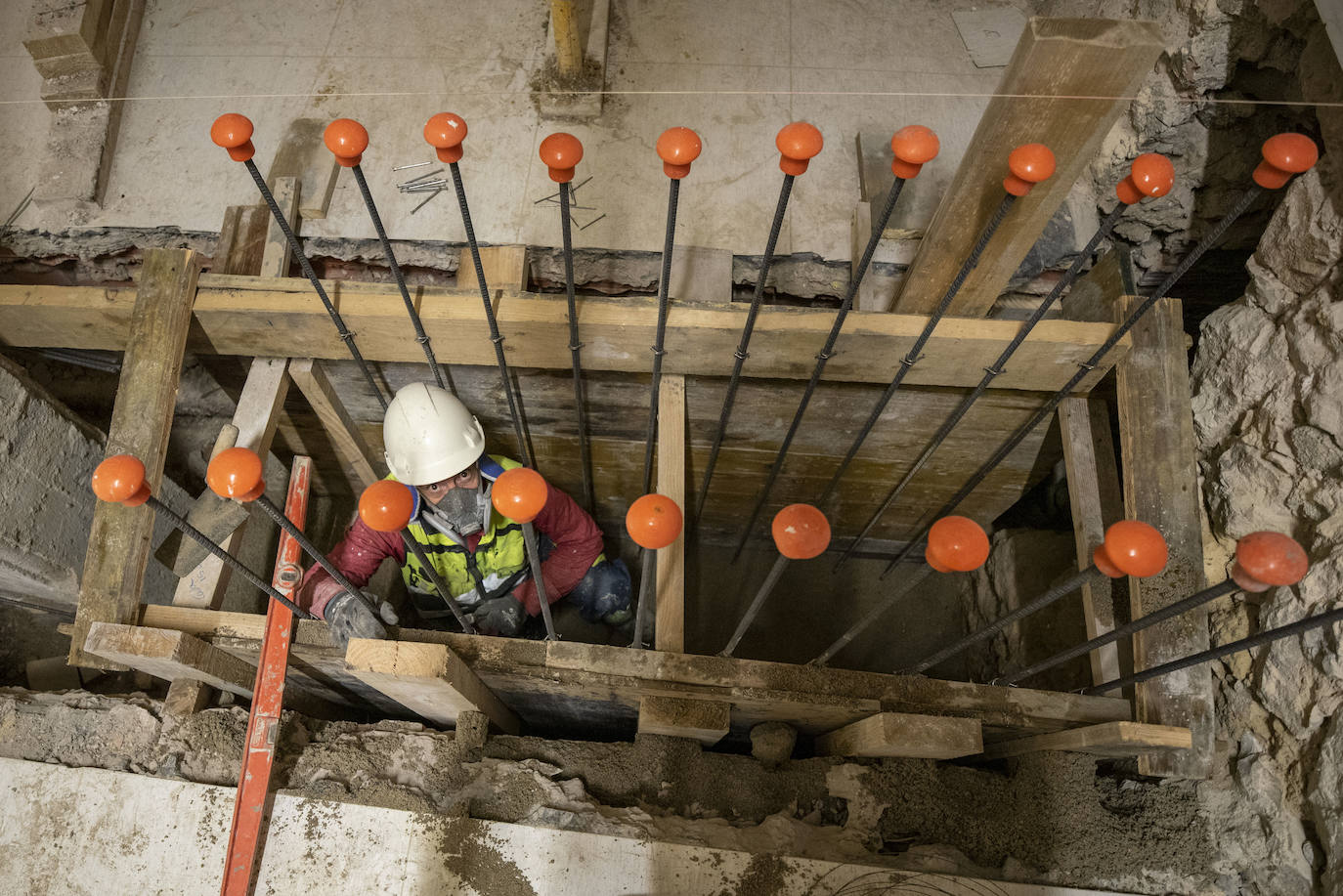 Las obras del MAS, la nueva Biblioteca Municipal y la de Menéndez Pelayo, en imágenes