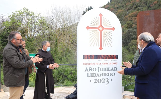 El nuevo reloj de Liébana comienza su cuenta atrás para el Año Jubilar