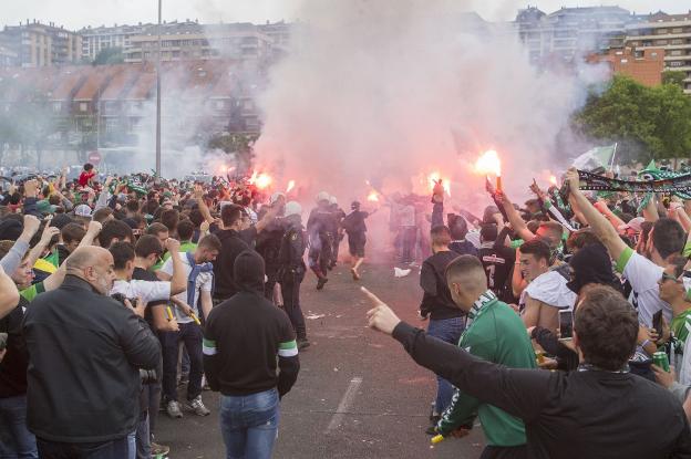 La fiesta verdiblanca toma forma